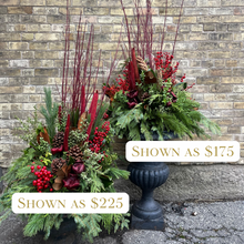 Load image into Gallery viewer, Classic Red Winter Planter