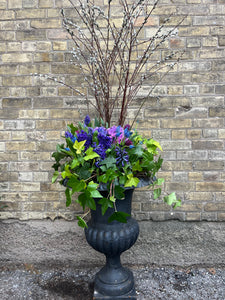 Spring Exterior Planter