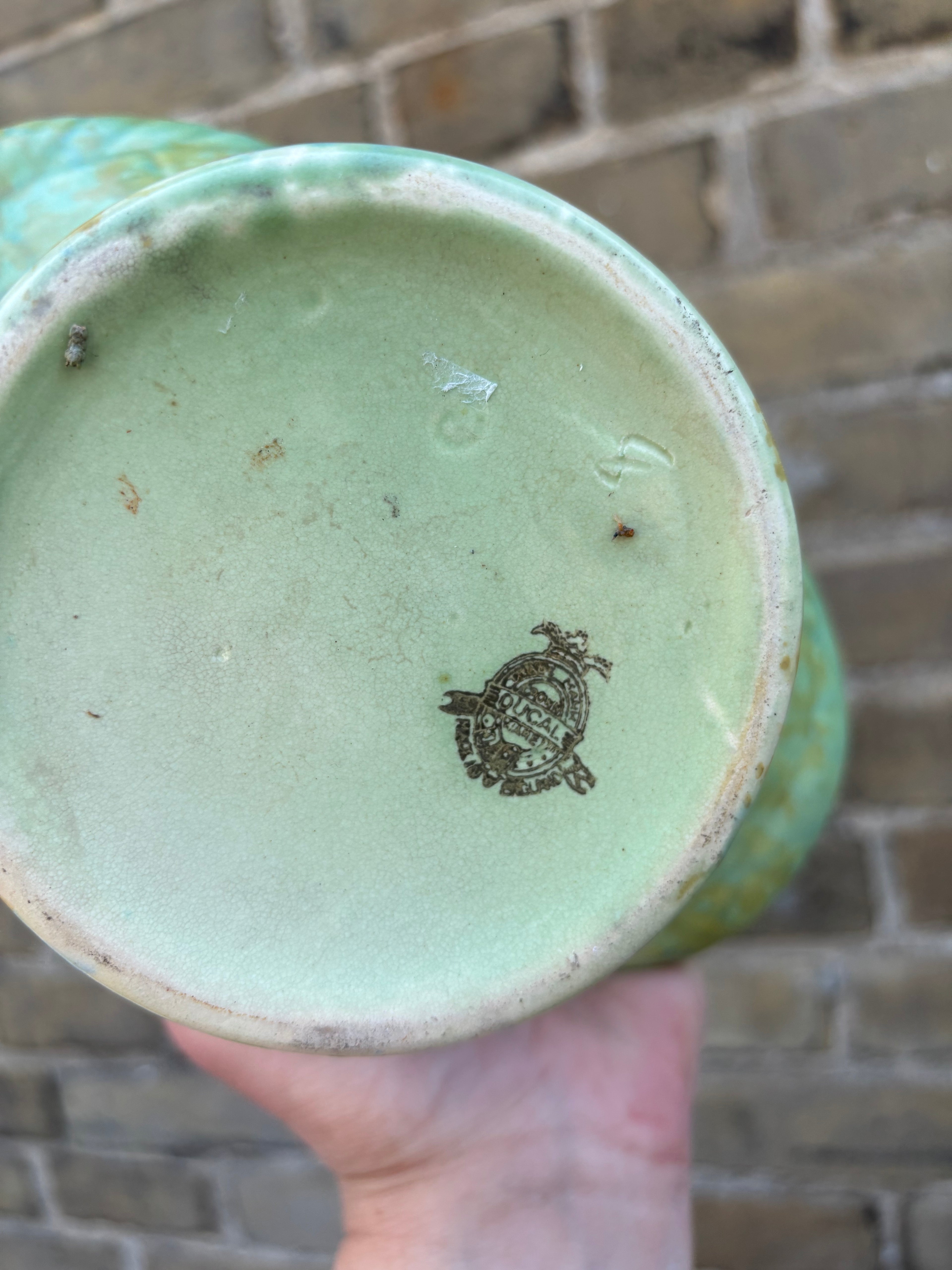 Vintage Ceramic Basket