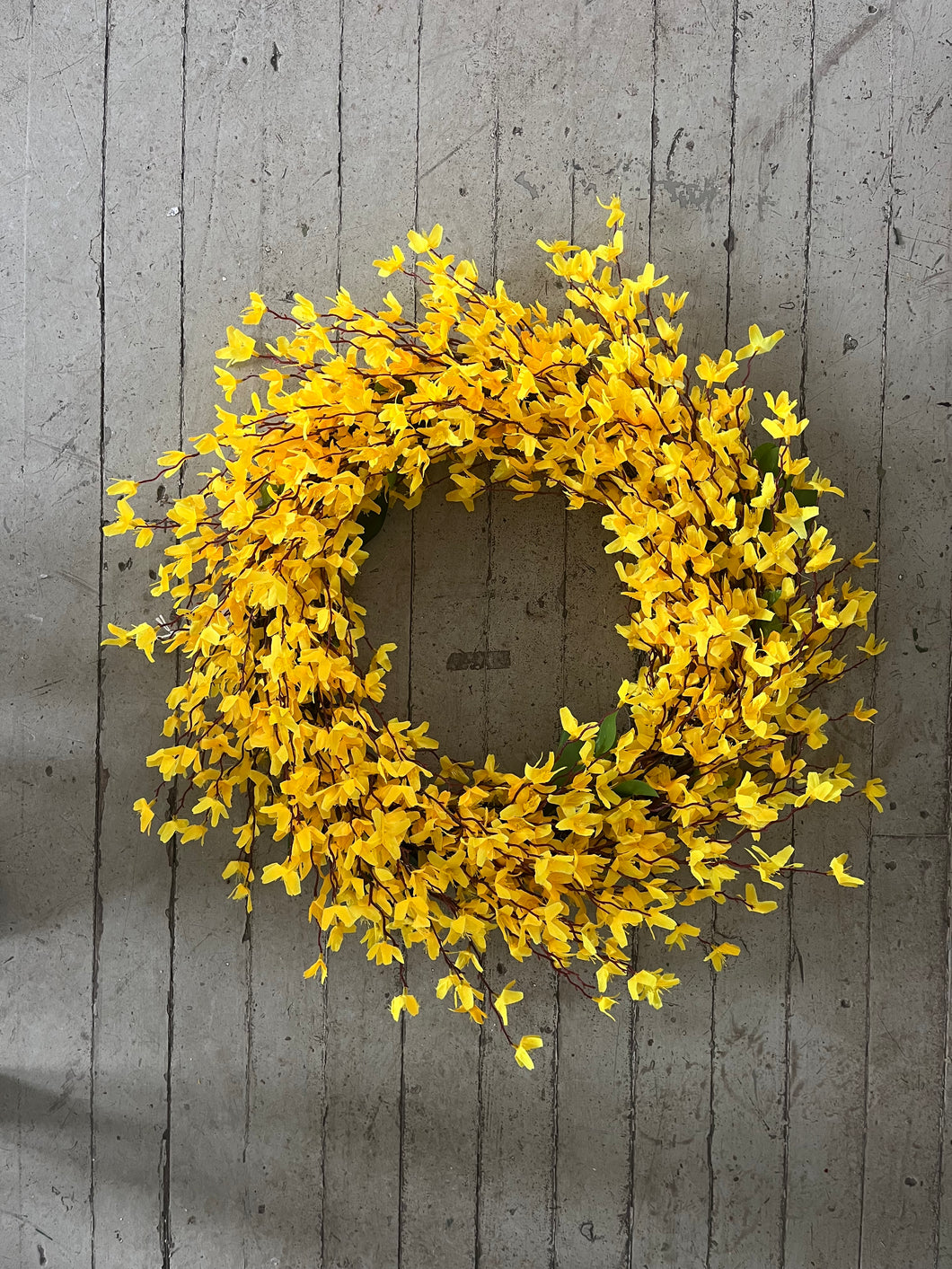 Forsythia Wreath