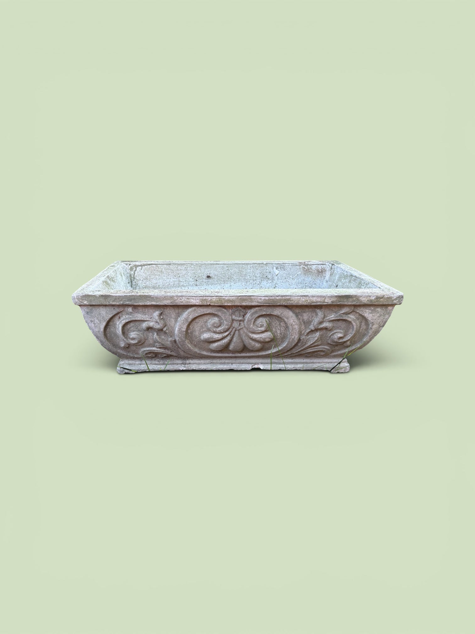Acanthus Concrete Planter