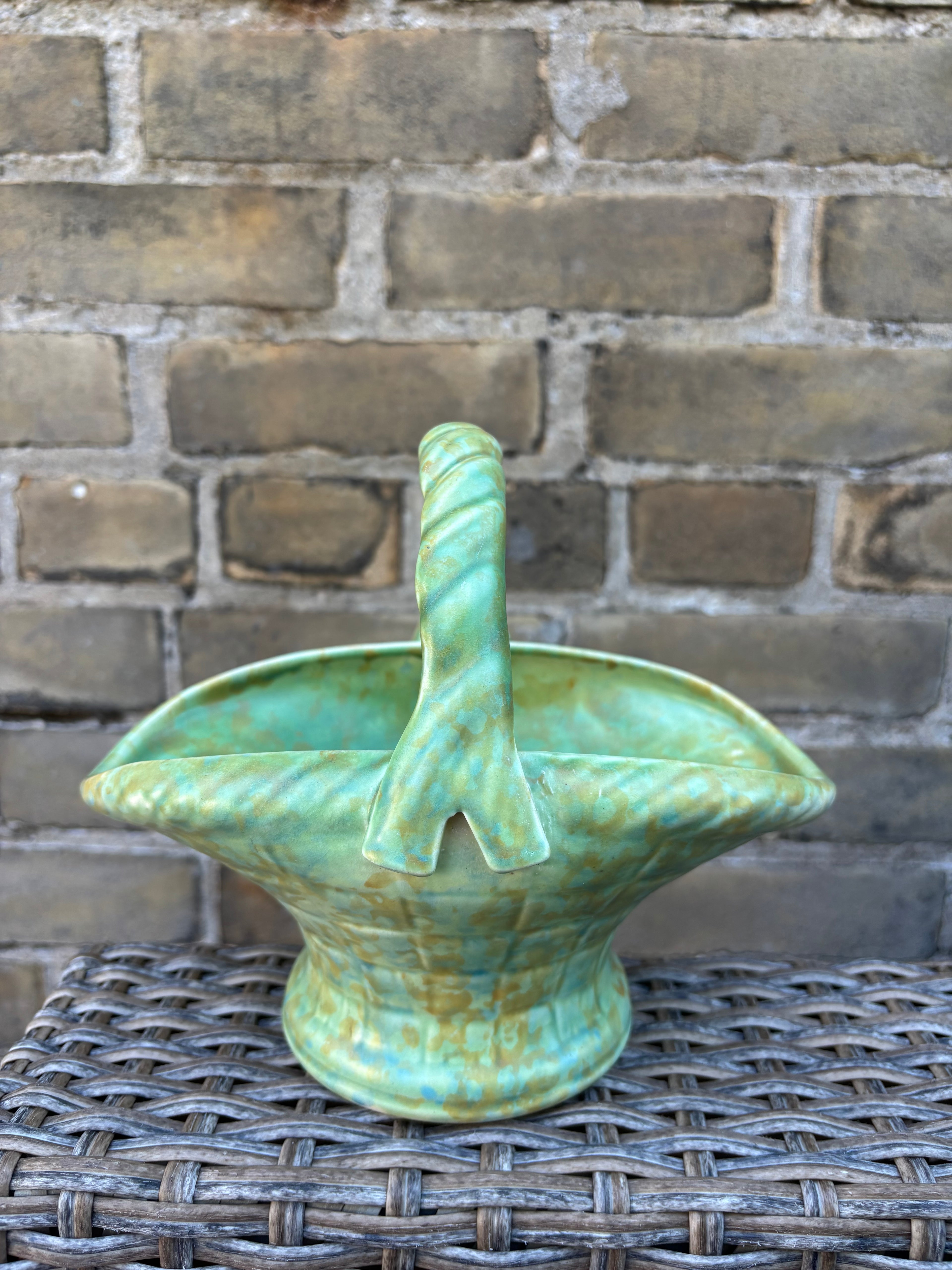 Vintage Ceramic Basket