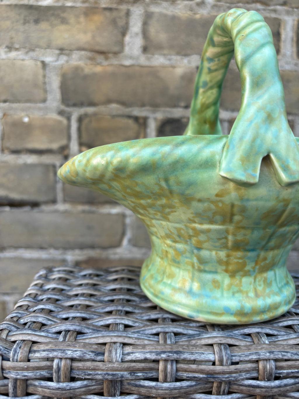 Vintage Ceramic Basket