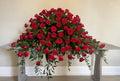 Grand Red Rose Casket Spray