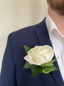 Classic Rose Boutonniere
