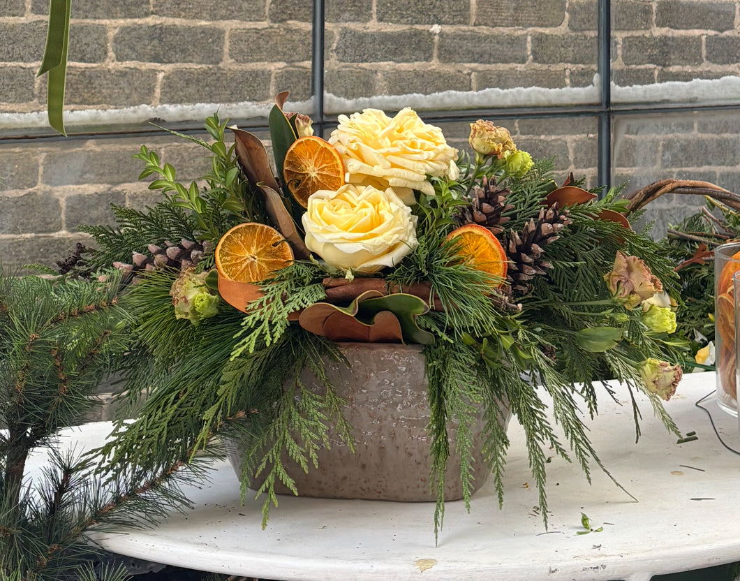 Winter Citrus Floral