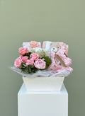 Baby Floral Gift Basket