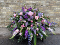 Lilac Garden Casket Spray