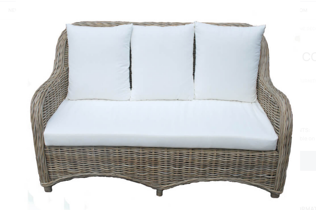 Connelly Rattan Bench