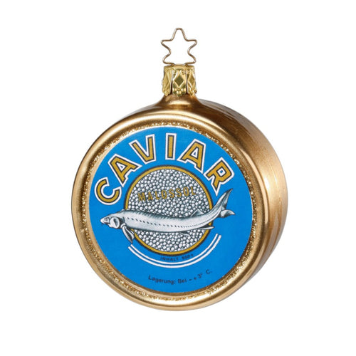 Caviar Glass Ornament