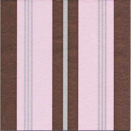 Francois Pavoit Stripes Rose Napkin