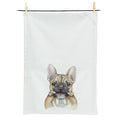 Felix the Frenchie Tea Towel