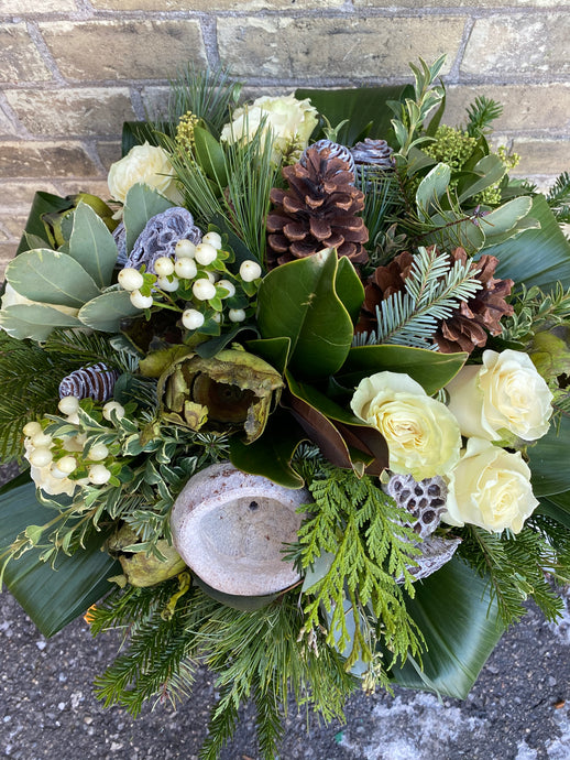 Winter White Florals